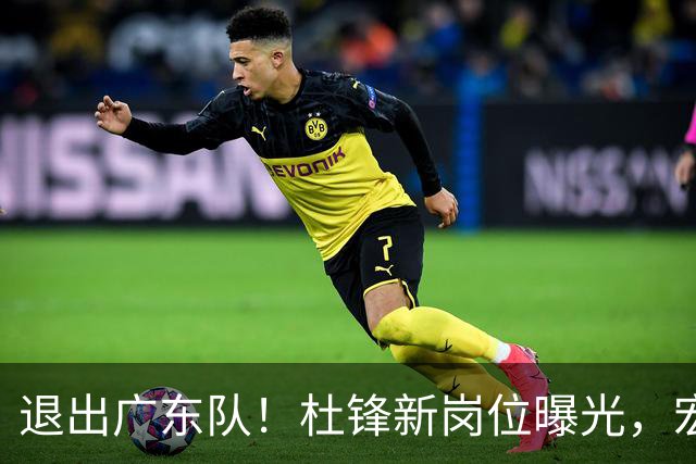 退出广东队！杜锋新岗位曝光，宏远新帅正式出炉！
